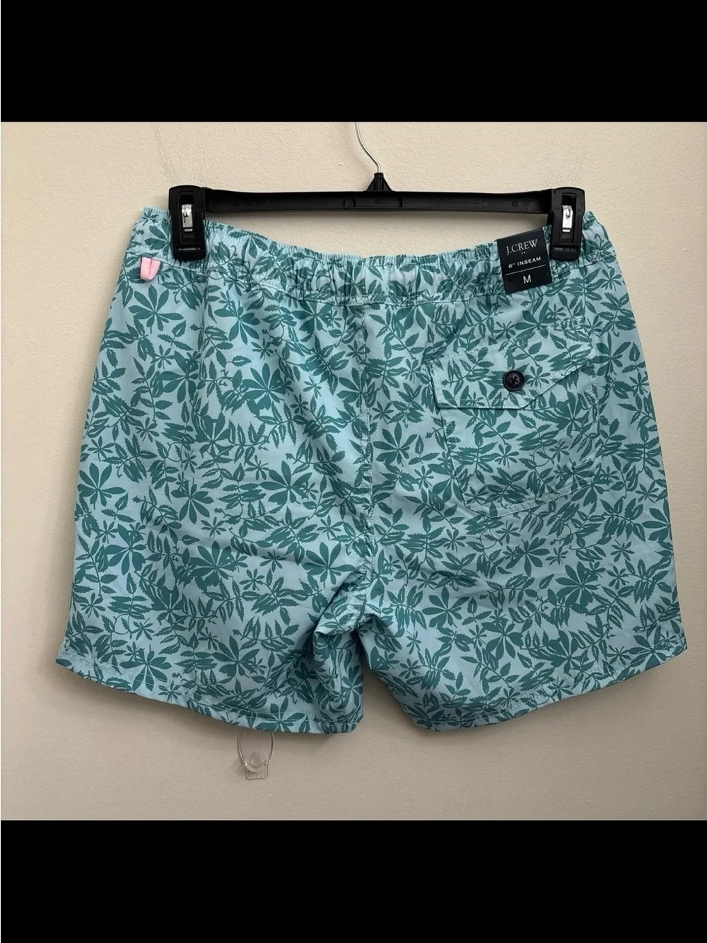 J. Crew size medium swim trunks NWT